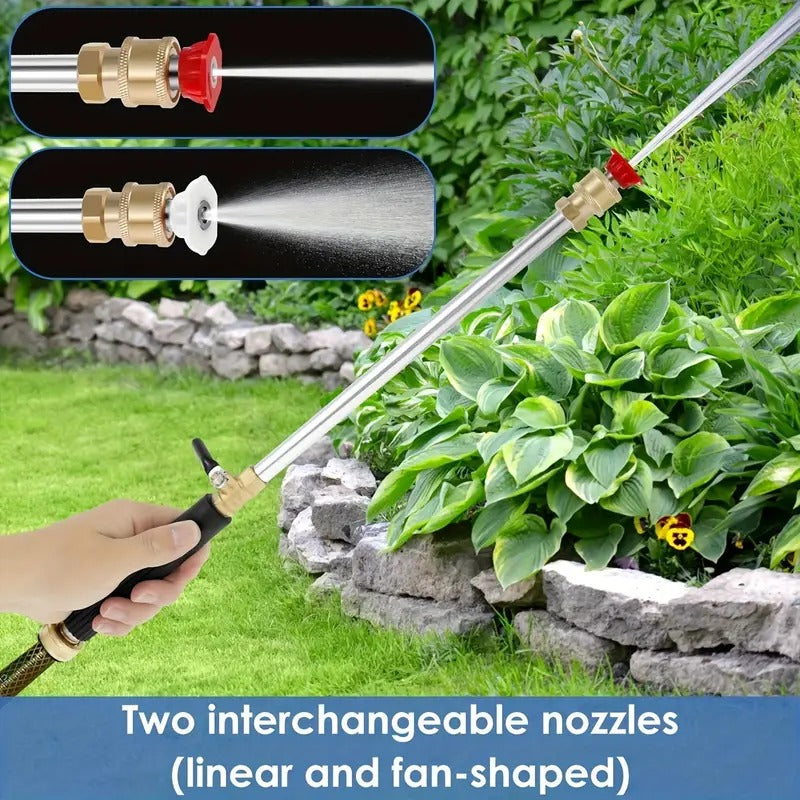 🚿 2e HALVE PRIJS – Hogedruk Waterpistool voor Auto & Tuin | Krachtige Straal, Supersnel Schoon