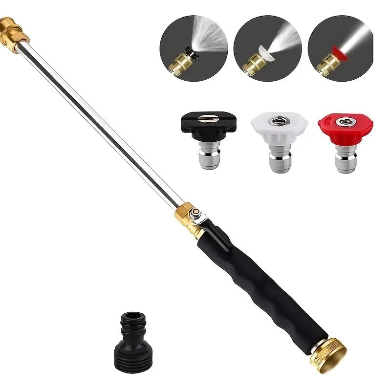 🚿 2e HALVE PRIJS – Hogedruk Waterpistool voor Auto & Tuin | Krachtige Straal, Supersnel Schoon