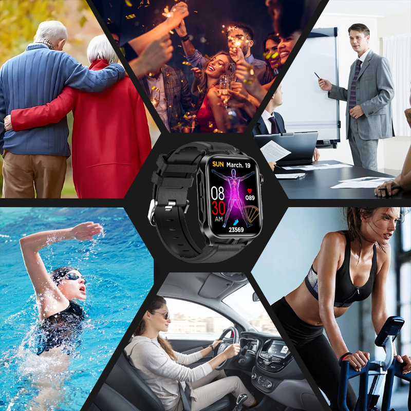 Slimme Gezondheids- en Fitness Horloge