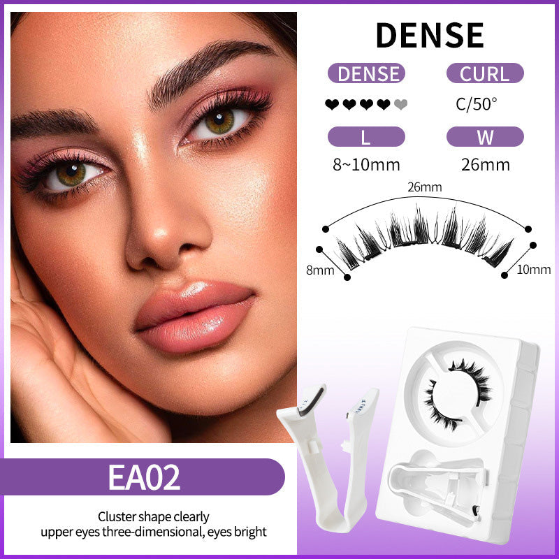 💖Herbruikbare magnetische wimpers met applicator💯