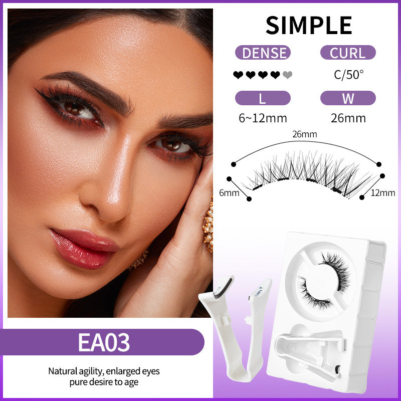 💖Herbruikbare magnetische wimpers met applicator💯