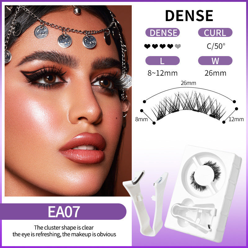 💖Herbruikbare magnetische wimpers met applicator💯