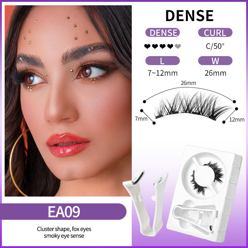💖Herbruikbare magnetische wimpers met applicator💯