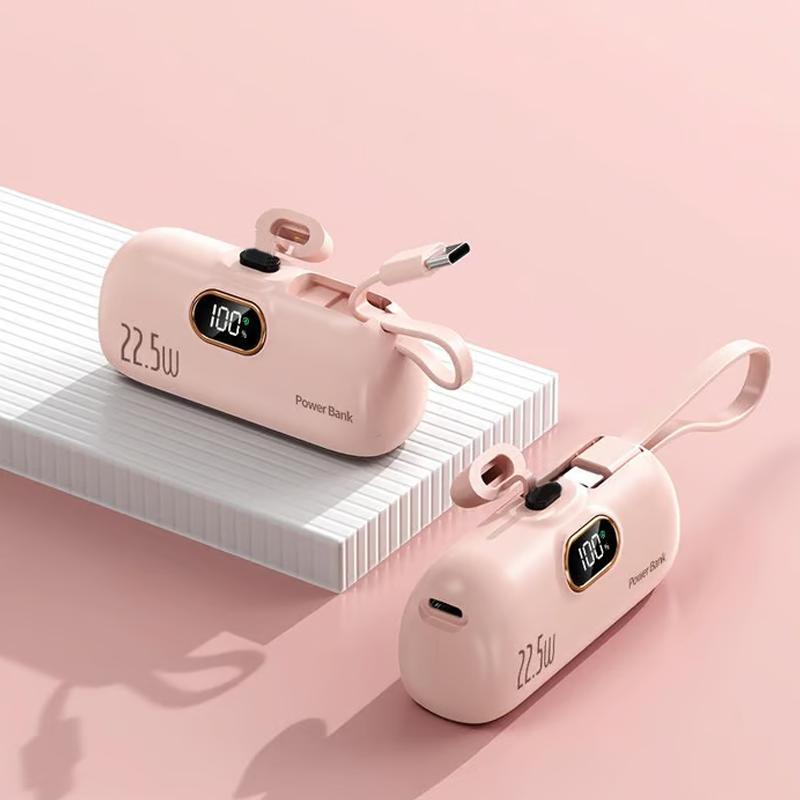 🔋 Nieuwe Producten Tijdelijk Aanbod ✨ 5000mAh Mini Draagbare Telefoon Powerbank