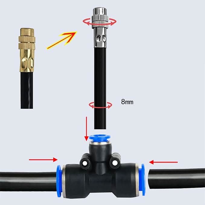 🔥Zomeraanbieding 50% KORTING🚿360° Gebogen Automatisch Tuinberegeningssysteem