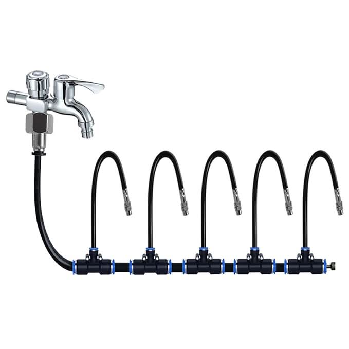 🔥Zomeraanbieding 50% KORTING🚿360° Gebogen Automatisch Tuinberegeningssysteem