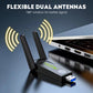 1300 Mbps USB WiFi Dual-Band Netwerkadapter voor PC