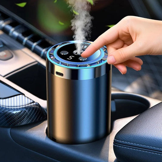 🔥2026 Hot Sale 50% korting🔥Smart Car Diffuser Set met Licht- & Sproeimodi🌿🚗