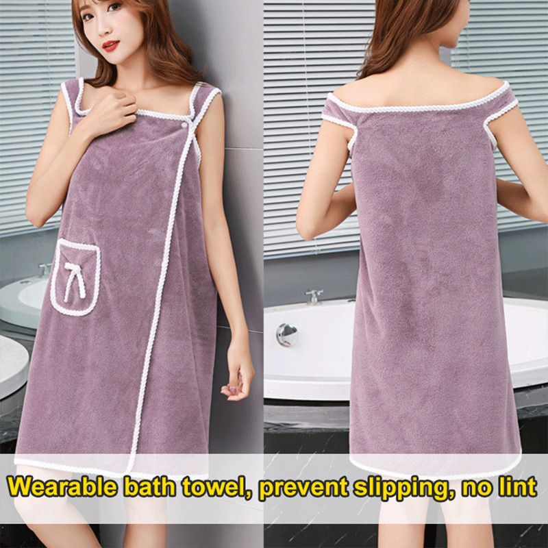 💖Perfektes Geschenk – saugfähiges Badetuch aus Korallenfleece🌸