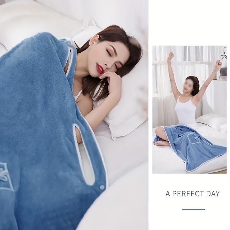 💖Perfektes Geschenk – saugfähiges Badetuch aus Korallenfleece🌸