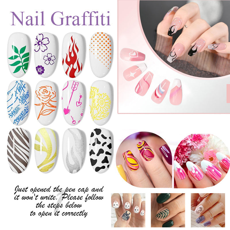 🎁Set van 12 nagelpennen