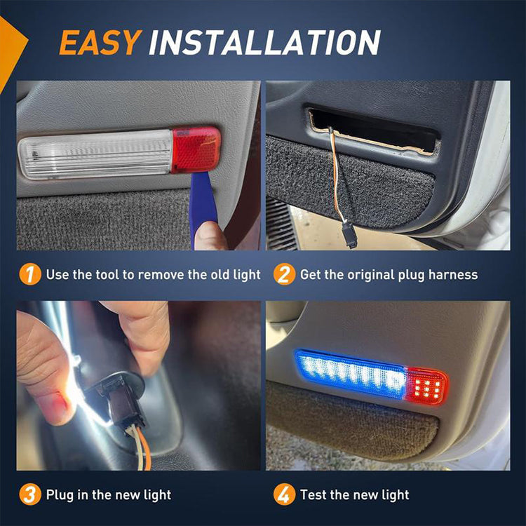 LED-instapverlichting voor autodeur