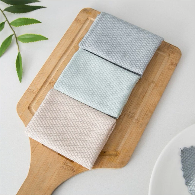 🔥 50% KORTING✨Golfpatroon Vis Schaal Doek Vod — Geen watermerk&verhaart niet🧼