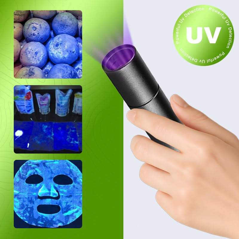 🥦🦠 50% KORTING! Je groenten lijken schoon, maar wat zit er echt op? Dé 365nm UV-zaklamp maakt pesticiden, schimmel & gif zichtbaar. Eet eindelijk zonder angst!