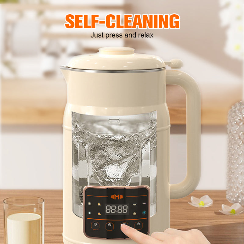 🥛 Automatische keukenmachine voor sojamelk – 4–5 personen, zonder koken en filteren, multifunctioneel en compact