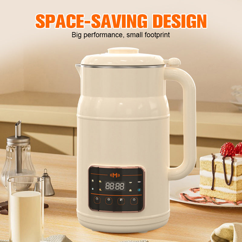 🥛 Automatische keukenmachine voor sojamelk – 4–5 personen, zonder koken en filteren, multifunctioneel en compact