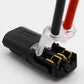 Dubbele Draadstekker met Vergrendelingsgesp - 50/100 Stuks Push-in Connector 0,08-2,5mm²