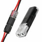 Dubbele Draadstekker met Vergrendelingsgesp - 50/100 Stuks Push-in Connector 0,08-2,5mm²
