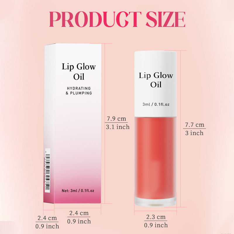 Hydraterende Lipgloss met 24u Hydratatie - Glanzende Lip Glow Oil Lippenstift