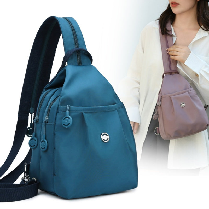 🔥Hete verkoop 49% korting👜Multi-Pocket Convertible Rugzak & Crossbody Tas