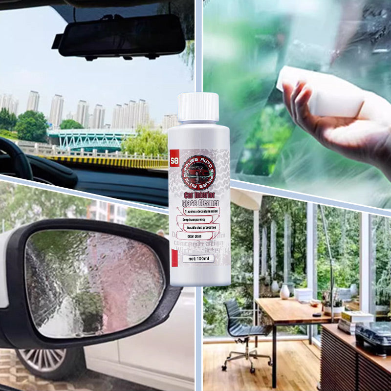 Glasreiniger voor het interieur van de auto