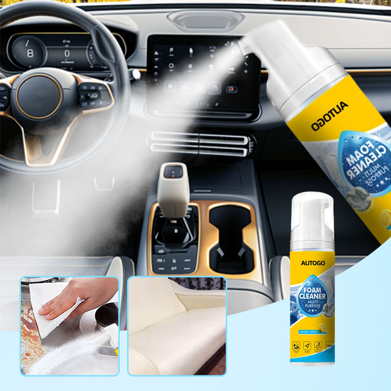 🧼🚗✨ Krachtige en multifunctionele schuimreiniger voor auto-interieur 💨🛡️