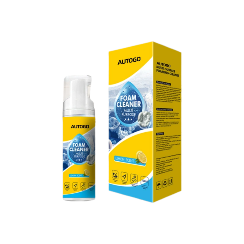 🧼🚗✨ Krachtige en multifunctionele schuimreiniger voor auto-interieur 💨🛡️