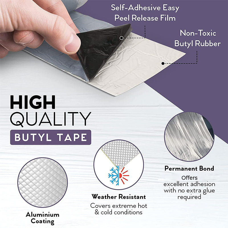 🛠️ 50% korting! Zware aluminium tape – waterdicht, maar ook hitte- en UV-bestendig. Repareer alles van dak tot leiding! 💪✨