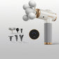 💆‍♀️💥 50% KORTING! Nooit meer stijve spieren of dure massages! Dit fluisterstille massagepistool met 16.800 trillingen/min en 8 koppen masseert 40 mm diep – professioneel resultaat, gewoon thuis!