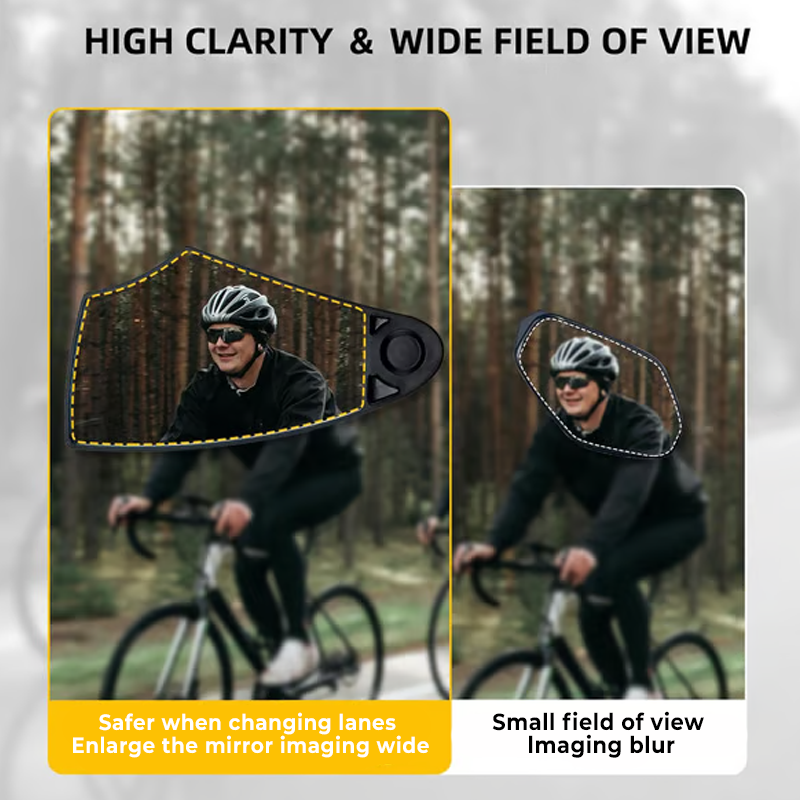 ⏳Tijdelijke Aanbieding⏰360° verstelbare fiets Spiegel voor op het stuur🚵‍♂️