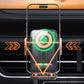 🙌Slimme 2-in-1 telefoonhouder voor in de auto met draaifunctie en draadloze oplader