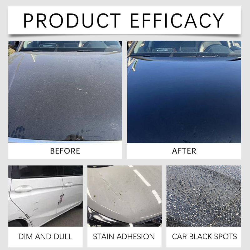 🚗Effectieve polijstspray voor auto met doek💧