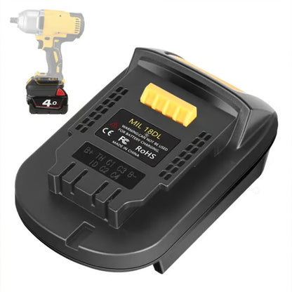 ⚡Lithium Accu Adapter voor 18V gereedschappen