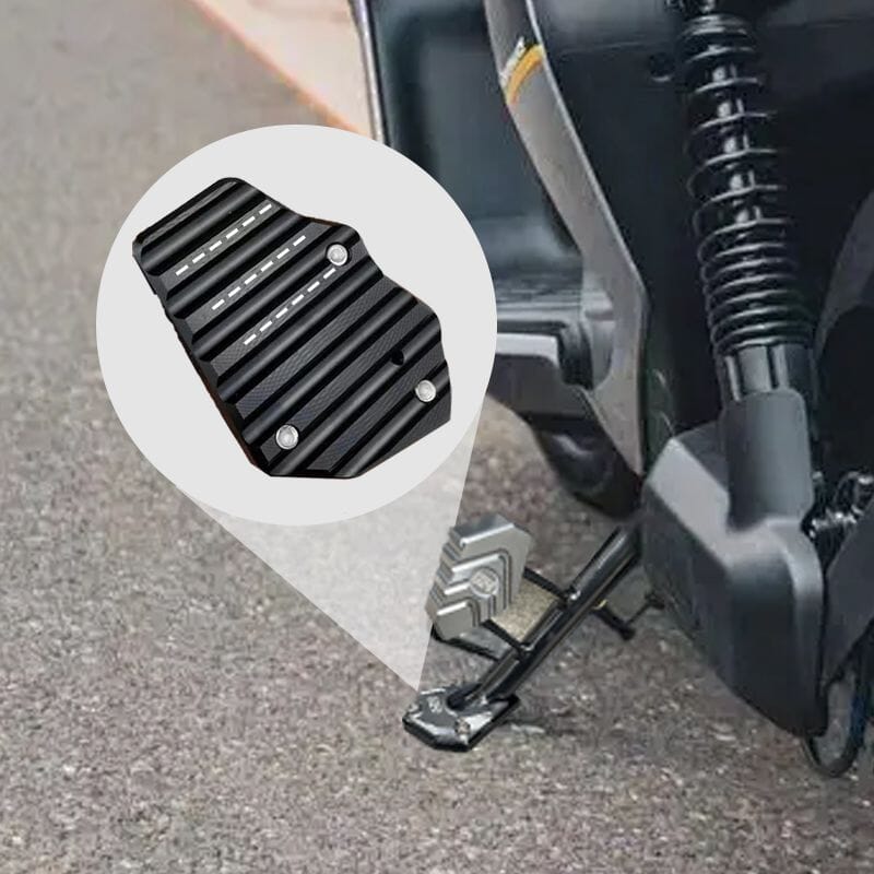 🔥 Motor zijsteun / zijstandaard verlengingspad / voetplaat