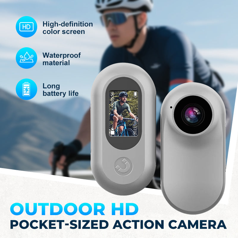 ✨ Beperkte voorraad beschikbaar, mis het niet! Outdoor HD-zakformaat actiecamera