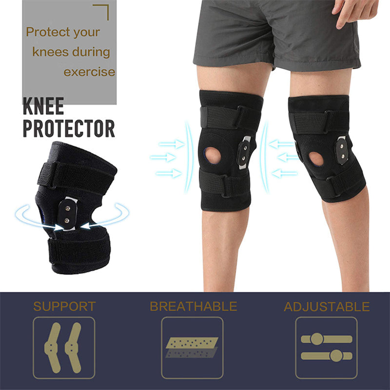 🦵 Ademende en verstelbare kniebrace – Lichte gewrichtssteun voor sport en het dagelijks leven, optimaal comfort 🏃‍♂️📦