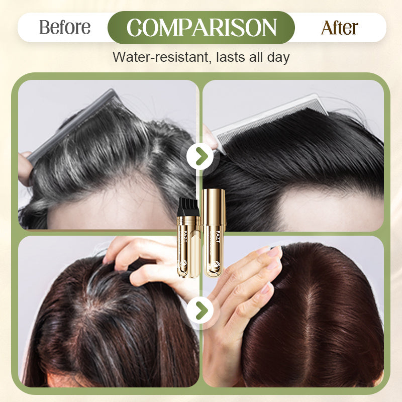 ✨KOOP 2 KRIJG 1 GRATIS✨2-in-1 handige haarverfkam voor grijs haar🌿