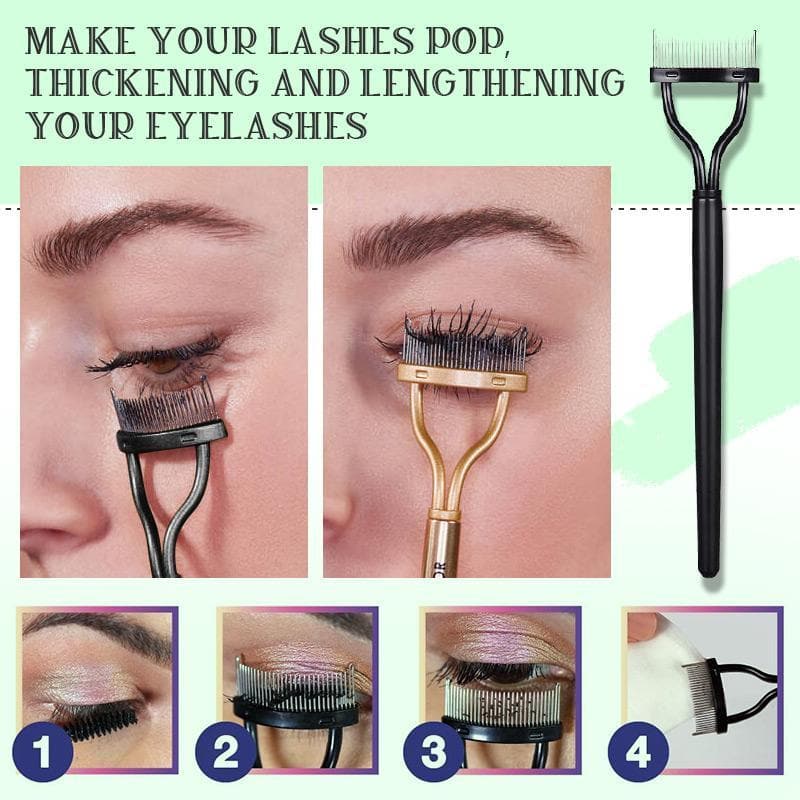 ⏳Beperkte Tijd 50% Korting💥Wimperkam & Wimperscheider