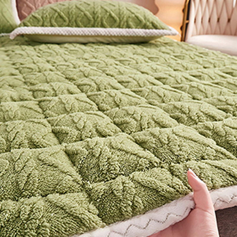 🛏️🔥 50% KORTING! Nooit meer koude nachten of verschoven dekbedden! Deze jacquard warme matras & kussenslopen met 3D quilting en antislip houden je warm en op hun plek – heerlijk zacht!