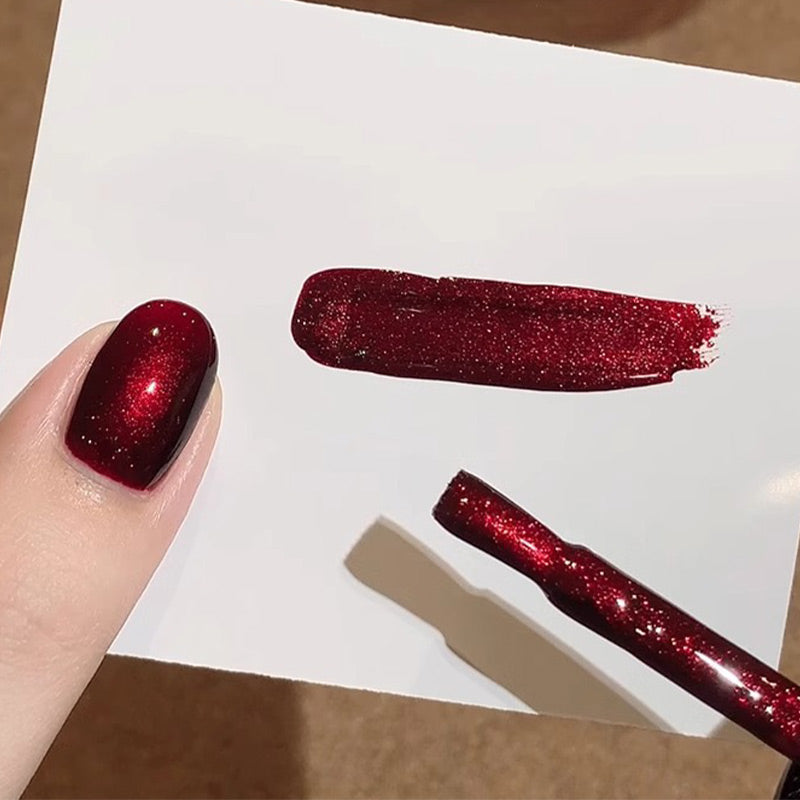 Glanzende Cat Eye gel nagellak