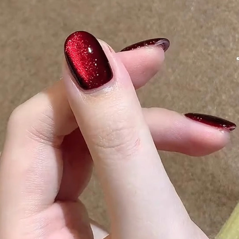 Glanzende Cat Eye gel nagellak