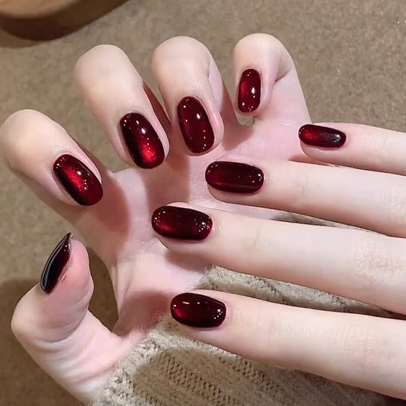 Glanzende Cat Eye gel nagellak