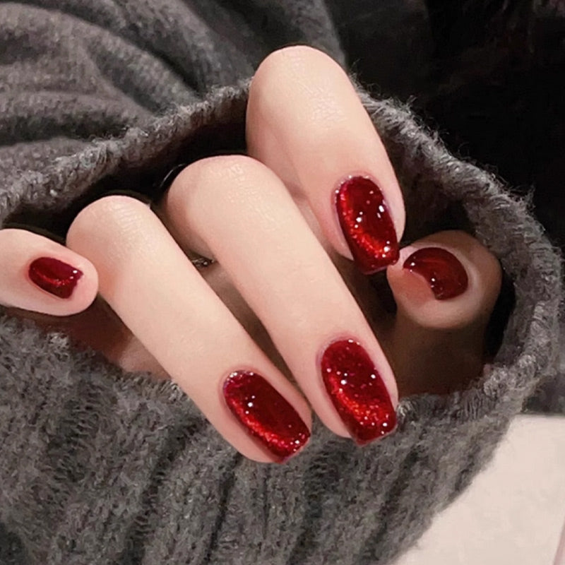 Glanzende Cat Eye gel nagellak