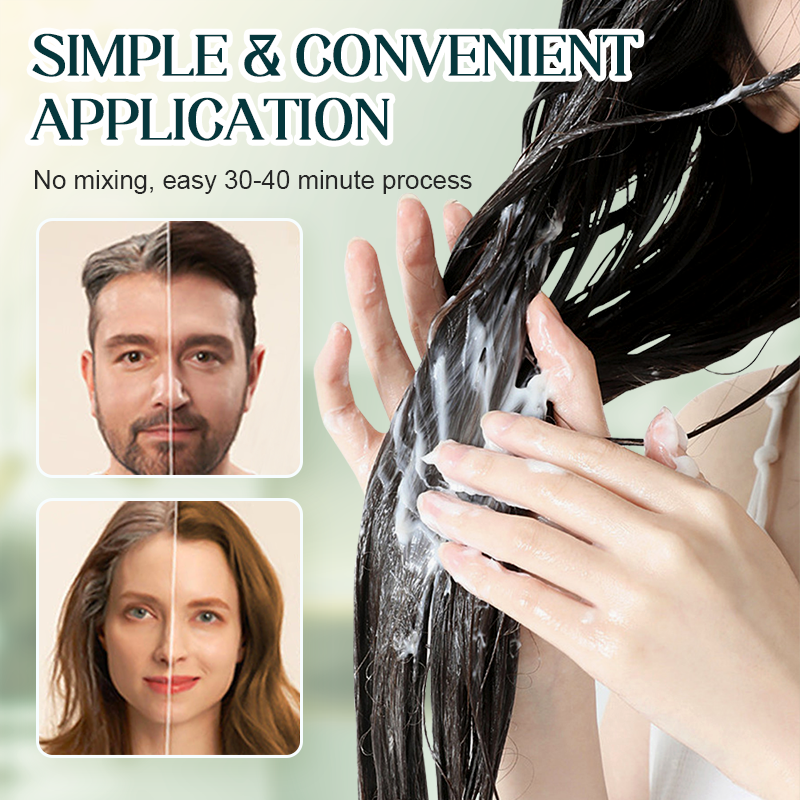🚫Zeg vaarwel tegen schade door haarverf!🔥Milde formule Haarverfset met langdurig resultaat