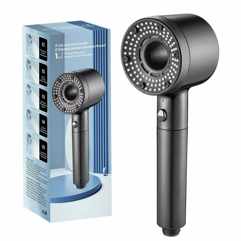 🚿 60% KORTING! 💦 HOGEDRUKDOUCHEKOP - 5 straalstanden en directe installatie, waterbesparend ontwerp met antikalktechnologie, spa-ervaring thuis 🌟🛁