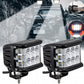 Auto dubbele zijkanten LED dubbele kleur licht