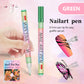 🎁Kerstcadeau! 50% Korting op 12-Kleurige Professionele Nail Art Penset – Ultraprecieze 0,7 mm Punt & Snel Droogend ✨💅