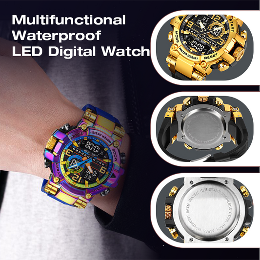 Viktrycka®  Multifunctionele waterdichte digitale LED-horloge