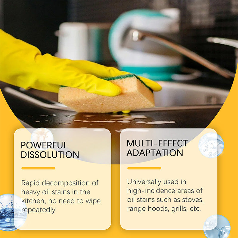 🔥 Krachtige Ontvettende Keukenreiniger – Niet-giftig, Snelwerkend & Multifunctioneel 🧼✨