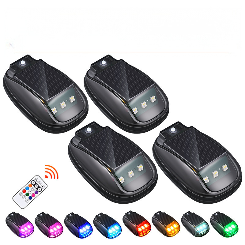🔥Hete verkoop🔥Waterdichte zonne-daklamp voor auto's met afstandsbediening
